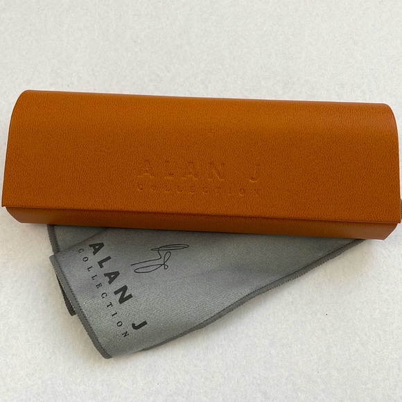 NWT Alan J Glasses AJ-126 with Case and Lens Cloth - Picture 2 of 10